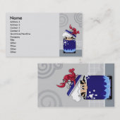 Funny Lobster Visitekaartje (Voorkant / Achterkant)