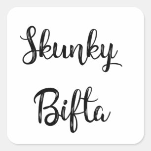 Funny Local Geordie Newcastle upon Tyne Gezegde Vierkante Sticker