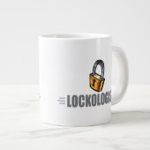 Funny Locksmith Grote Koffiekop (Voorkant rechts)