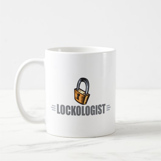 Funny Locksmith Koffiemok (Links)