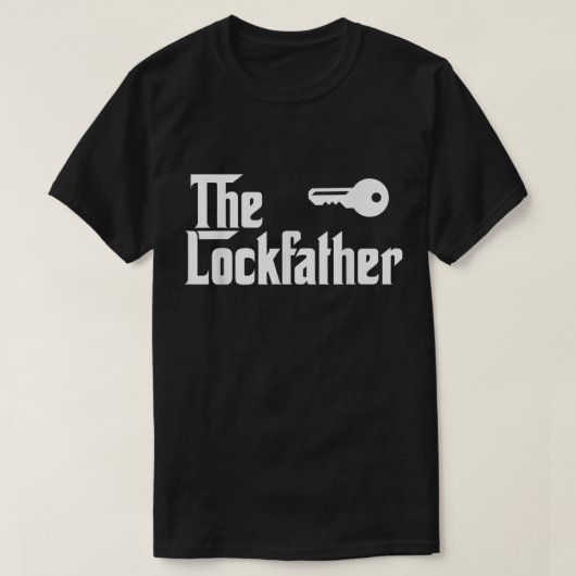 Funny Locksmith Locksmithing T Shi T-shirt (Design voorkant)