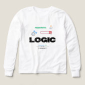 Funny Logic Code Mode On Programming T-Shirt (Voorkant)