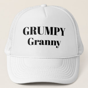 Funny LOL nieuwigheidhonkbal GRUMPY GRANNY Trucker Pet
