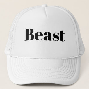 Funny LOL Novelty Baseball BEAST Trucker Pet