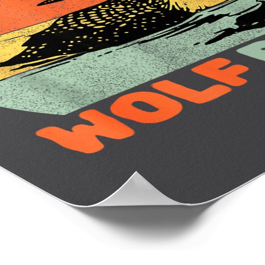 Funny Loon Bird Humor Stud Canadian Wolf Bird  Poster (Hoek)