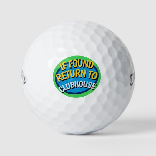 FUNNY LOST GOLFBALLEN (Voorkant)
