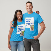 Funny Lost Husband Custom Photo T-Shirt (Unisex)