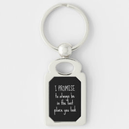 Funny Lost Keys Promise Sleutelhanger