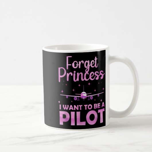 Funny Lot Design For Women Girl Aviation Airplane  Koffiemok (Rechts)