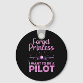 Funny Lot Design For Women Girl Aviation Airplane  Sleutelhanger (Voorkant)
