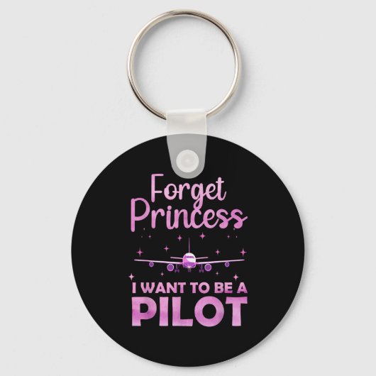 Funny Lot Design For Women Girl Aviation Airplane  Sleutelhanger (Voorkant)