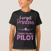 Funny Lot Design For Women Girl Aviation Airplane  T-shirt (Voorkant)