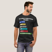 Funny Loudest Sound Macaw Parrot Bird T-shirt (Voorkant volledig)