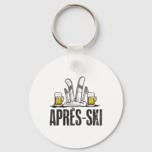 Funny Love Apres Ski Shirt - Grote sneeuwliefhebbe Sleutelhanger