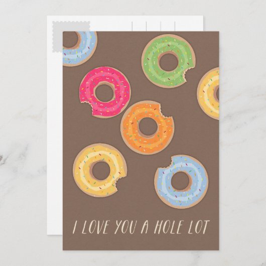 Funny Love Briefkaart (Voorkant / Achterkant)