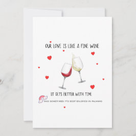 Funny Love Fine Wine Kaart
