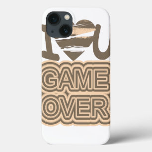 Funny Love Game Over iPhone 13 Hoesje