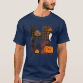 Funny Love Halloween Pumpkin Halloween T-shirt (Voorkant)