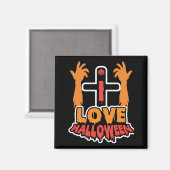 Funny Love Halloween Spooky Zombie Hands Magneet (Voorkant / Achterkant)