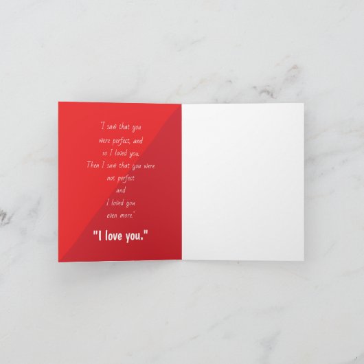 Funny Love Kaart (Binnen)