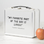 Funny Love Lunch Quote (In situ)