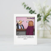Funny Love & Marriage Humor Briefkaart (Staand voorkant)