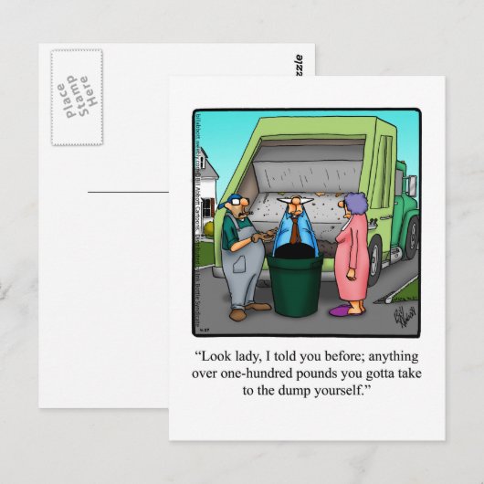 Funny Love & Marriage Humor Briefkaart (Voorkant / Achterkant)