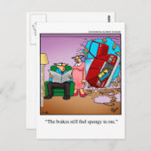 Funny Love & Marriage Humor Briefkaart (Voorkant / Achterkant)