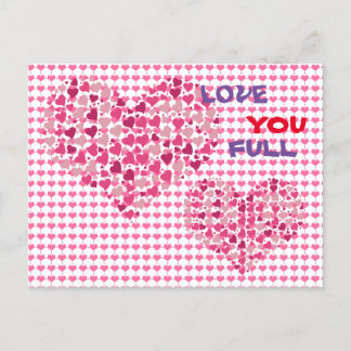 Funny Love Message Love You Full Briefkaart