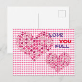 Funny Love Message Love You Full Briefkaart (Voorkant / Achterkant)