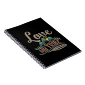 Funny Love My Tribe Design Notitieboek (Rechterzijde)