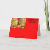 Funny Love Potatoes Valentine Card Feestdagen Kaart (Achterkant)