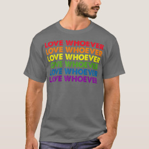 Funny Love, wie lesbische homo pride-maand apparel T-shirt