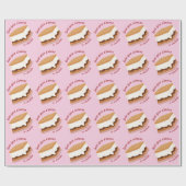 Funny Love You is meer Valentijnsdag Cadeaupapier (Vlak)