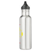 Funny Low Battery Stainless Steel Bottle Waterfles (Rechts)