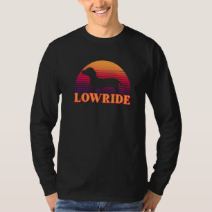 Funny Lowride Dachshund Wiener Sause Hondenras O T-shirt