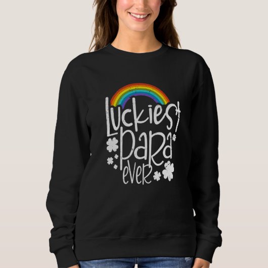 Funny Luc3 Para ooit St Patricks Day 2022 Matc Trui (Voorkant)
