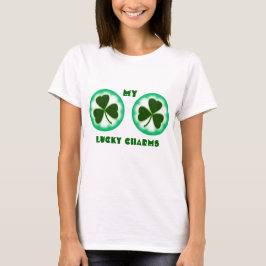 Funny LUCKY CHARMS Dames T-Shirt