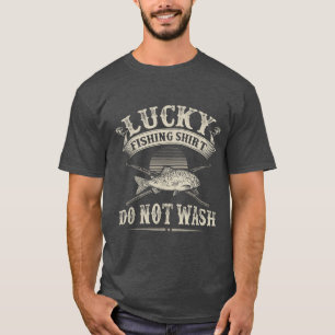 Funny Lucky Trout Vist grafische kaart voor vrouwe T-shirt