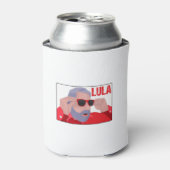 Funny Lula Meme met zonnebril Blikjeskoeler (Blikje Voorkant)