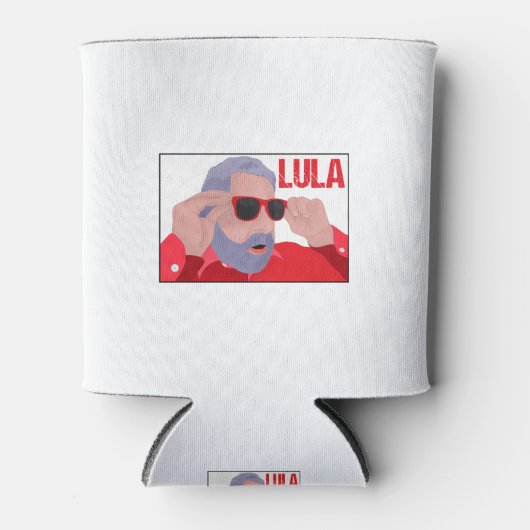 Funny Lula Meme met zonnebril Blikjeskoeler (Voorkant)