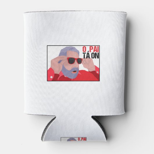 Funny Lula Meme with Sunglasses Blikjeskoeler (Voorkant)