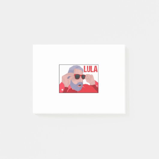 Funny Lula Meme with Sunglasses Post-it® Notes (Voorkant)