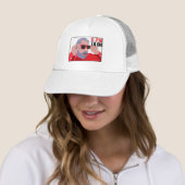Funny Lula Meme with Sunglasses Trucker Pet (In situ)