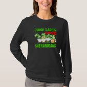 Funny Lunch Dames Love Shenanigans Gnome St Patri T-shirt (Voorkant)