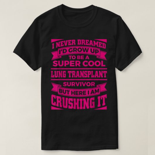 Funny Lung Transplant Design for Men Women Organ T T-shirt (Design voorkant)