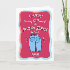 Funny Ma Jeans Happy Birthday Kaart