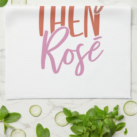 Funny Ma Life Wine Lover Girl Boss Pink Quote Theedoek (Gevouwen)