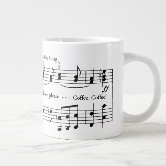 Funny Maandag Coffee Song Mok (Rechts)