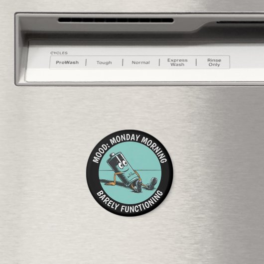 Funny Maandag Magneet (Insitu (Vaatwasser))